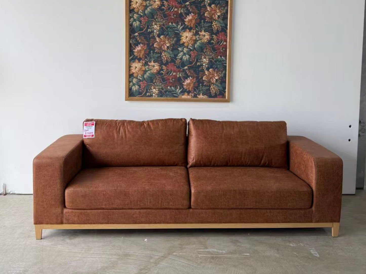 Harbour 4 seat fabric sofa - Highland Buff