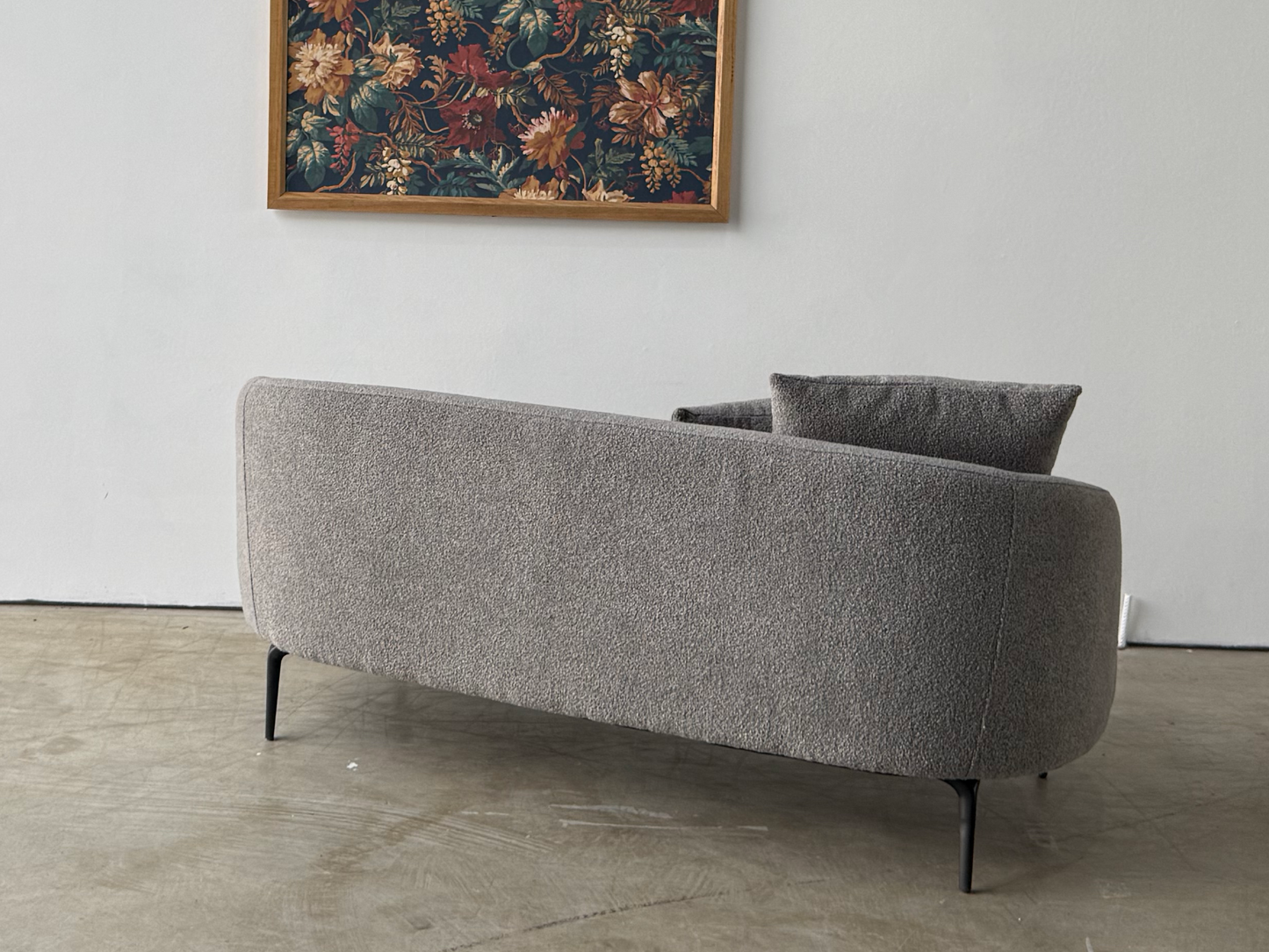 Miko 3 seat sofa - Capital Charcoal