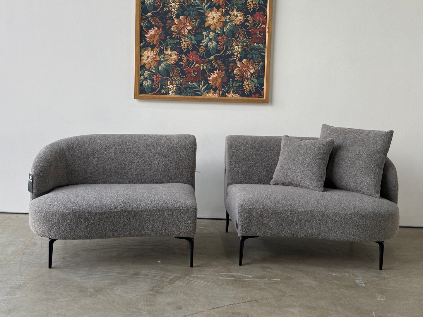 Miko 4 seat sofa - Capital Charcoal