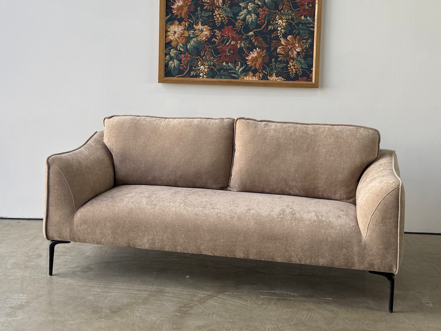Kova 3 seat sofa - LazyBear Wheat