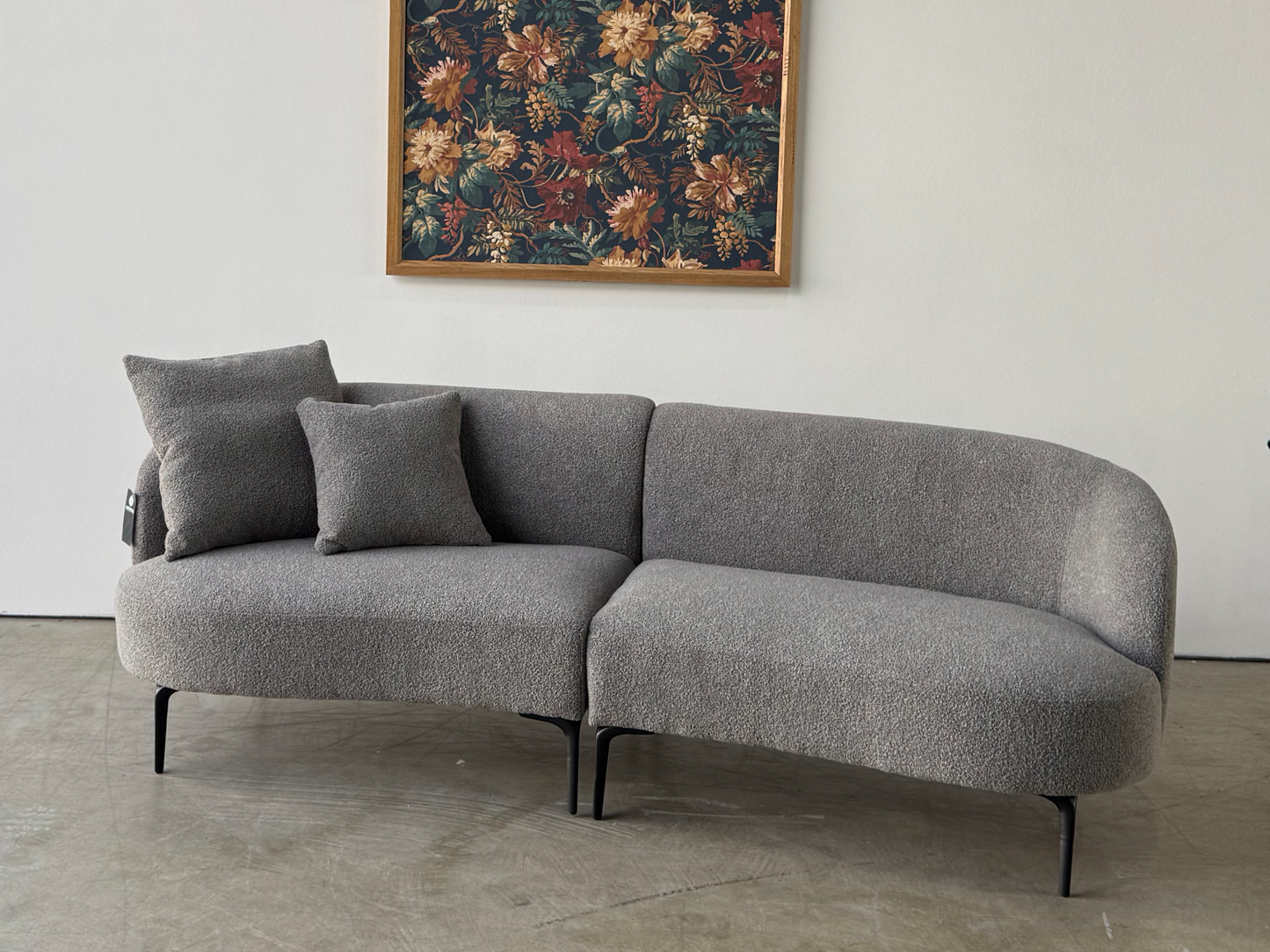 Miko 4 seat sofa - Capital Charcoal