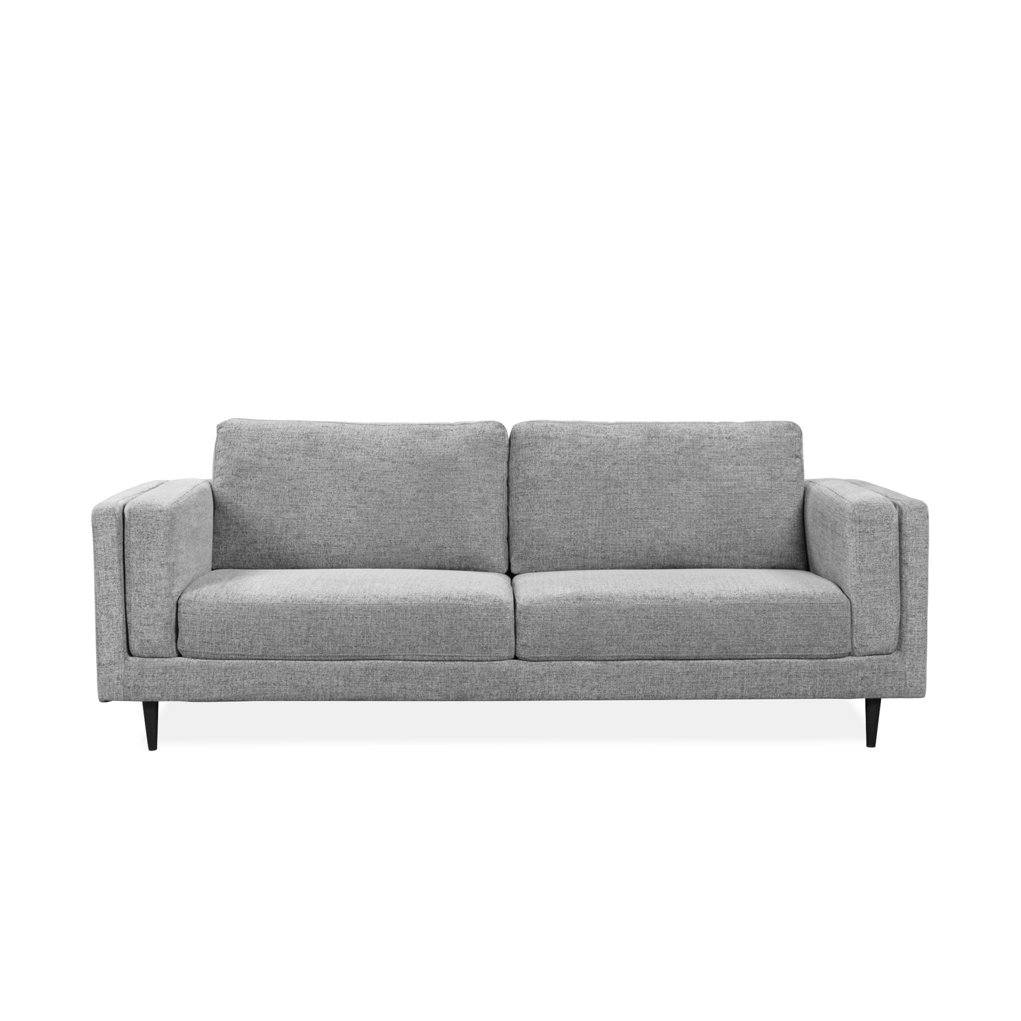 Henty 3 seat fabric sofa - Hampton Quartz