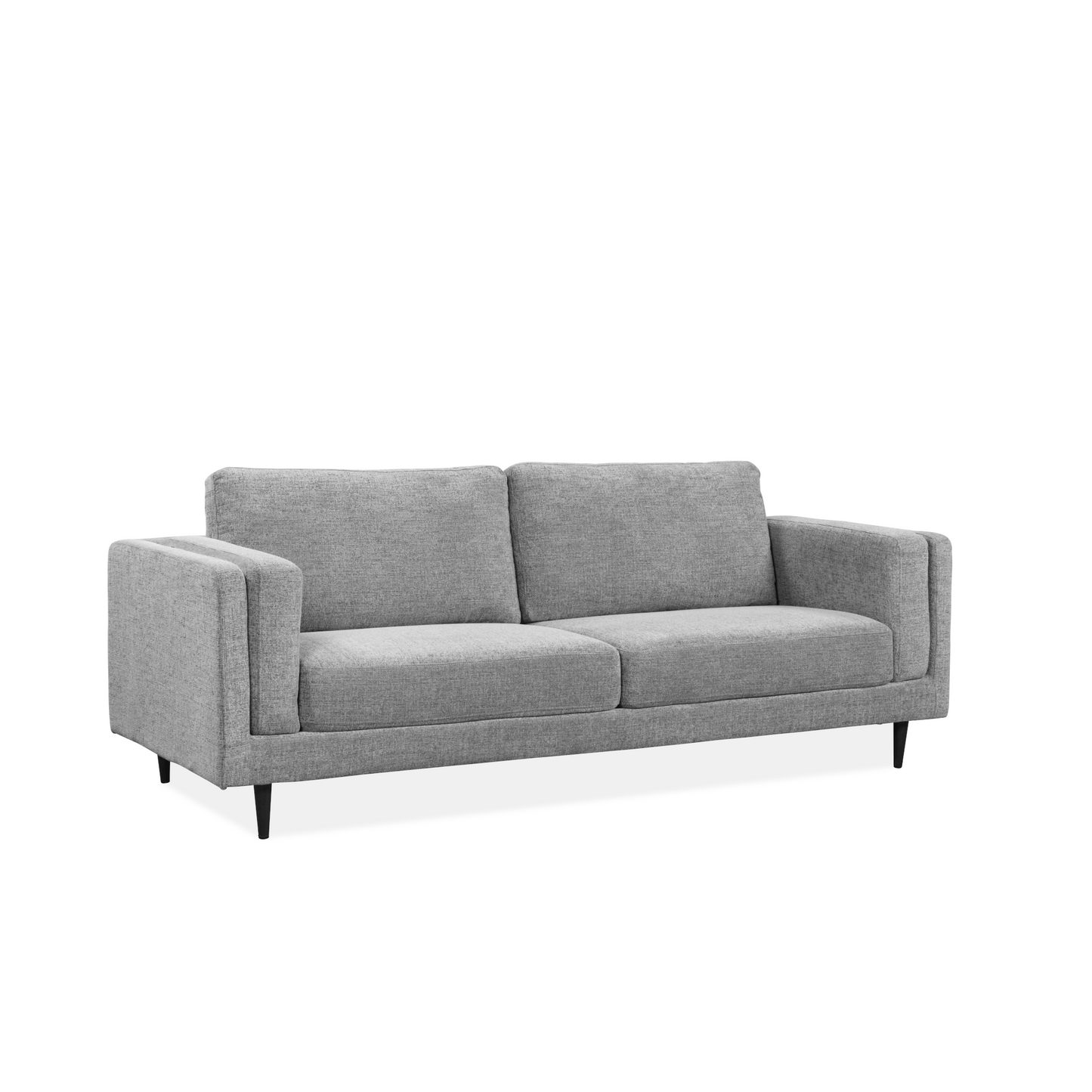 Henty 3 seat fabric sofa - Hampton Quartz