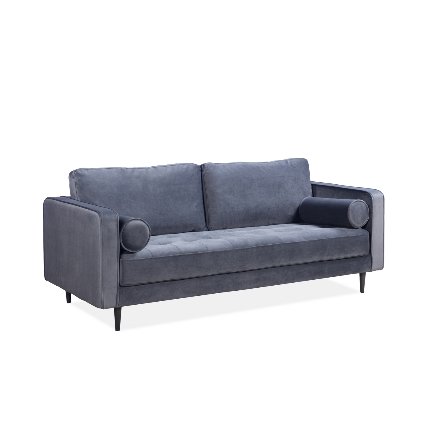 Mersey 3 seat fabric sofa - Roma Grey